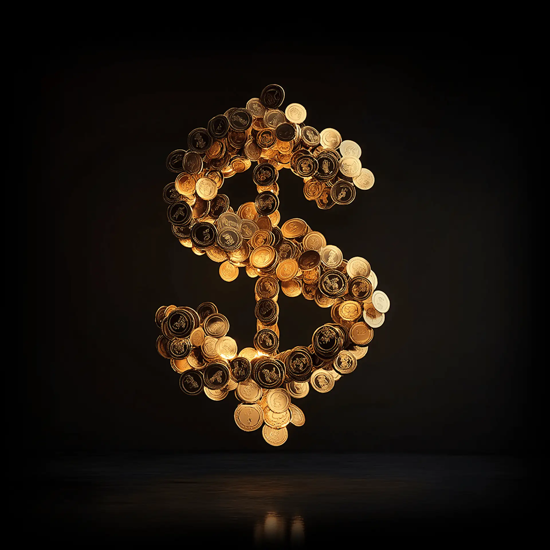 Gold Coin Usd Symbol Hero