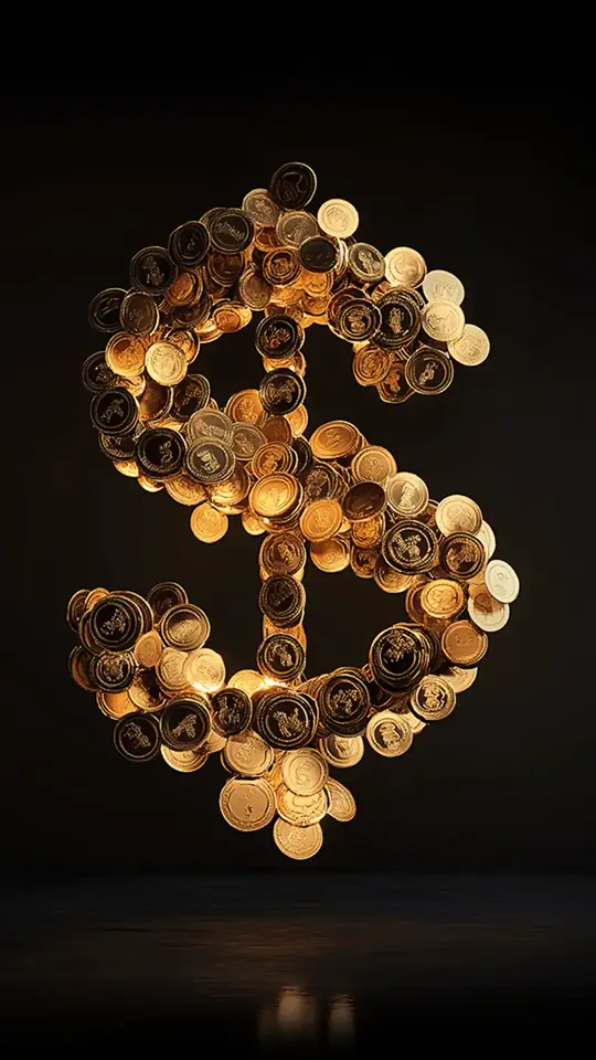 Gold Coin Usd Symbol Hero